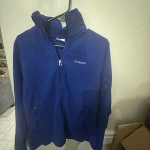 Columbia Royal Blue Full-Zip Jacket